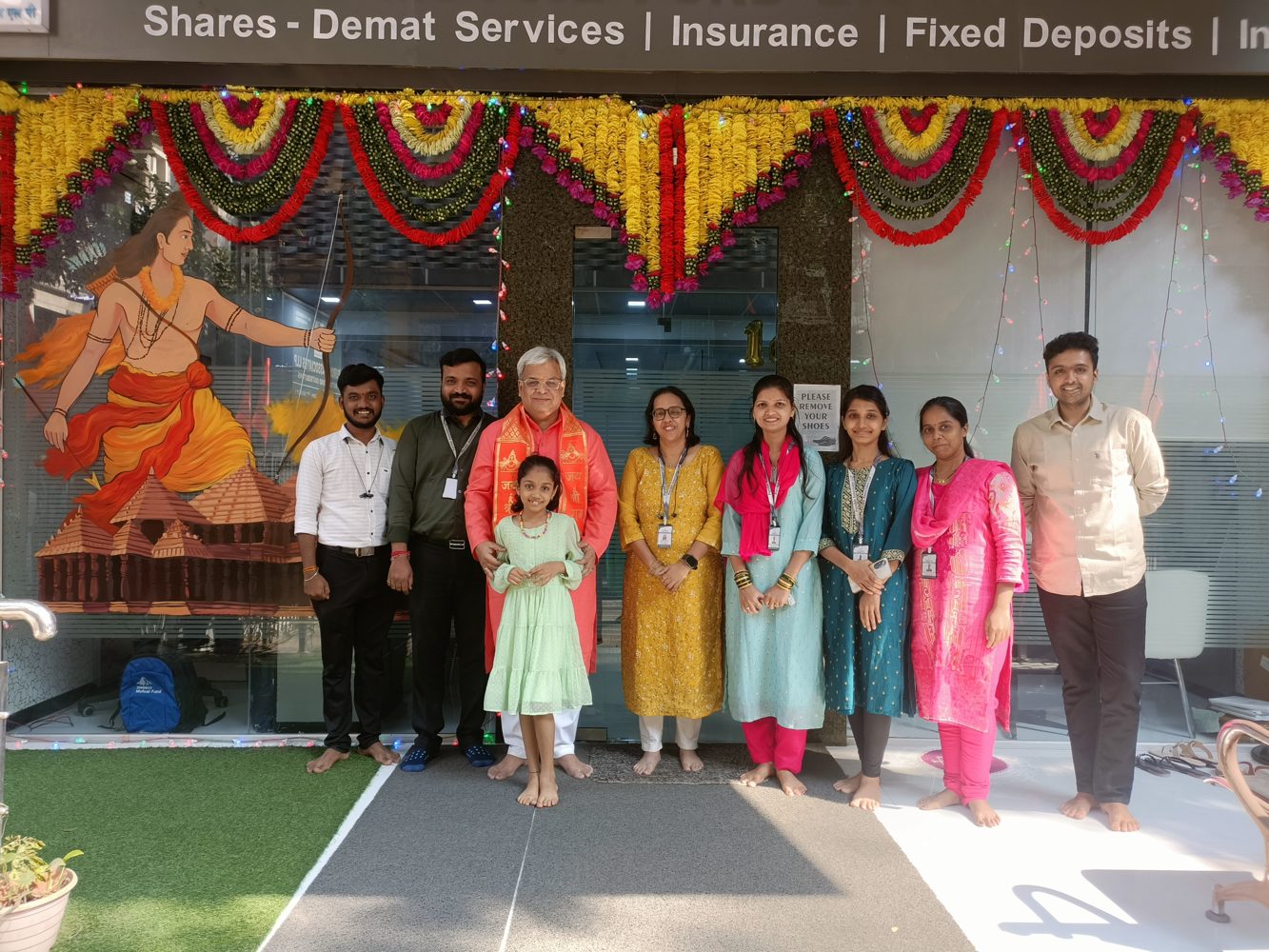 Purohit Associates LLP festive team gathering