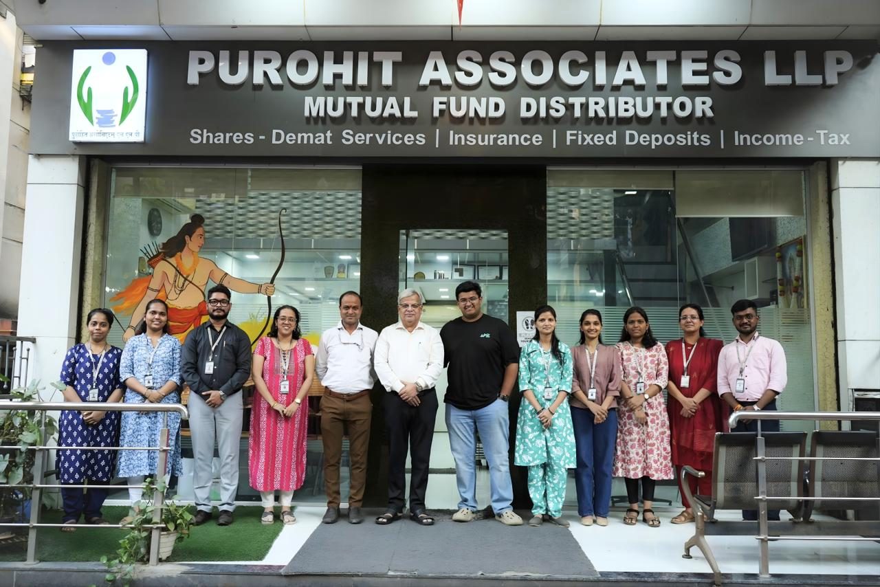 Purohit Associates LLP team outside the office